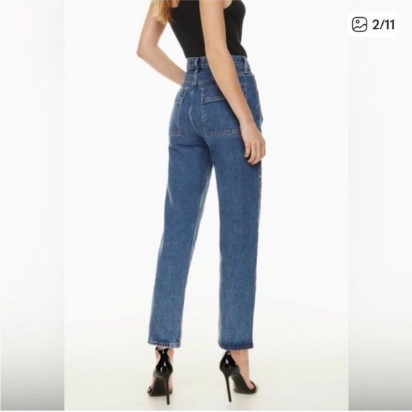 NWT AGOLDE Cooper Cargo Jeans in Regulation - Picture 7 of 7